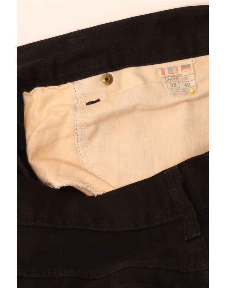 Roccobarocco Damen Tapered Jeans EU 40 Medium W32 L30 Schwarz