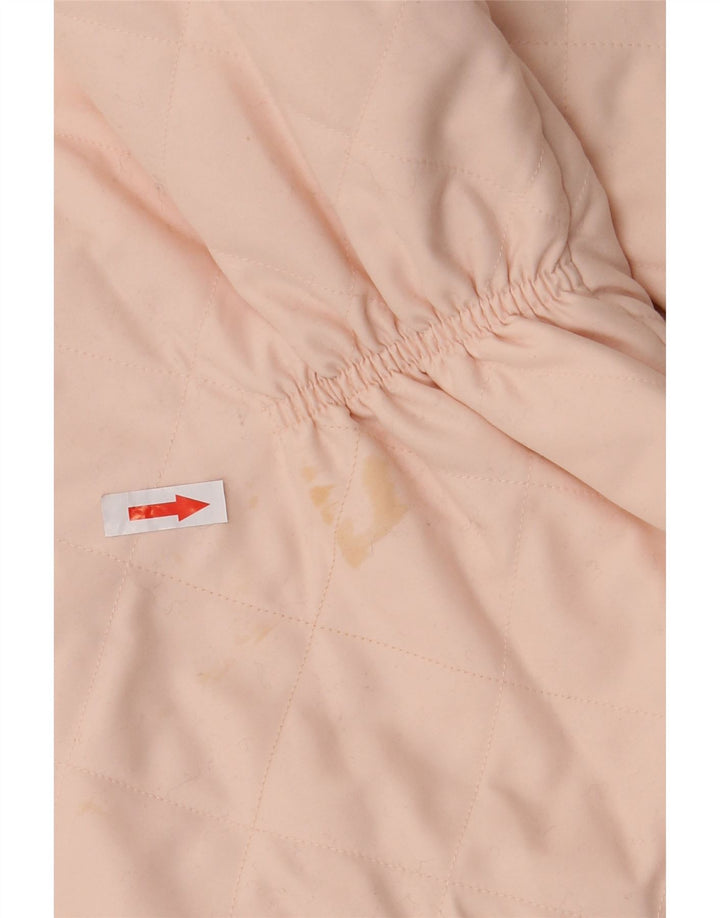 Adidas Damen Steppjacke UK 14 Mittelrosa Polyester