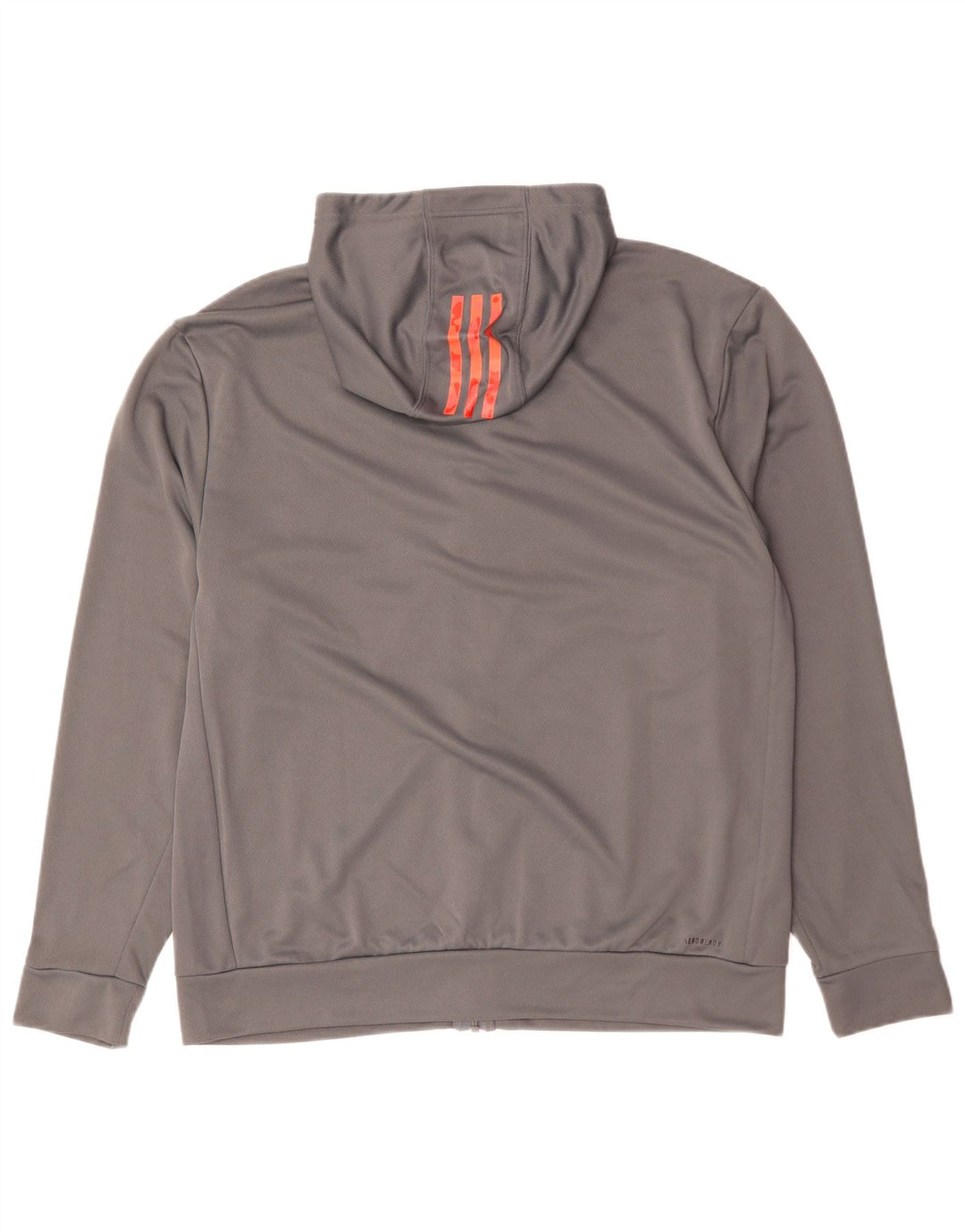 Adidas Herren Aeroready Zip Hoodie Pullover Mittelgraues Polyester