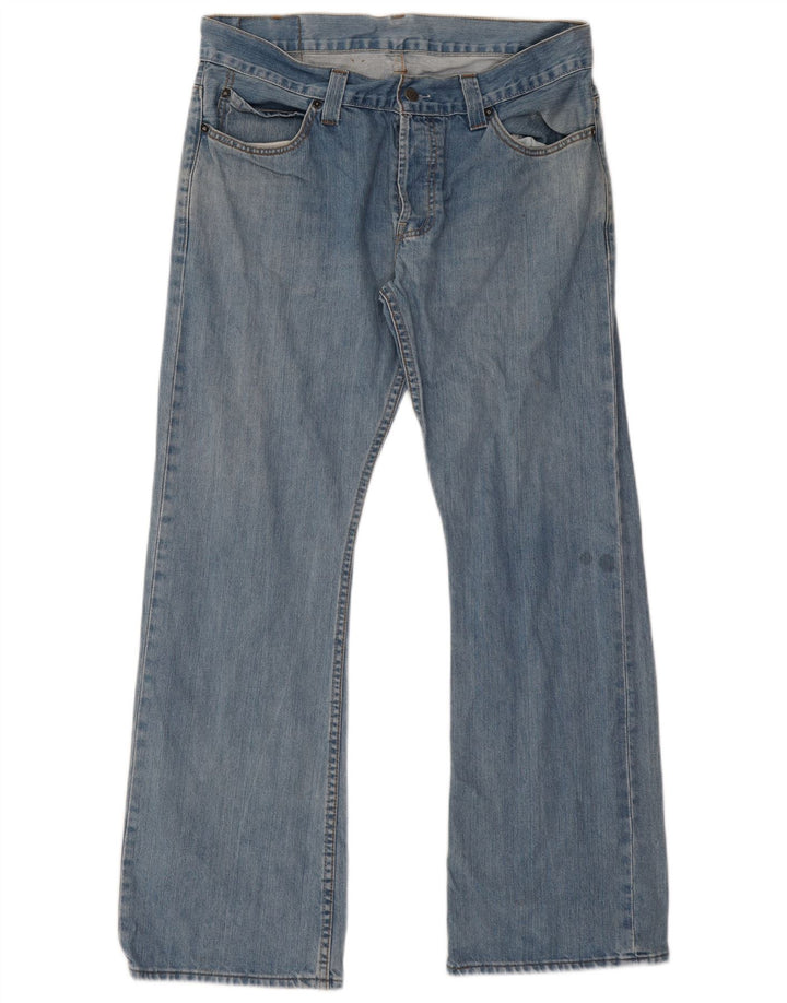 Levi's Herren 551 Bootcut Jeans W36 L32 Blaue Baumwolle