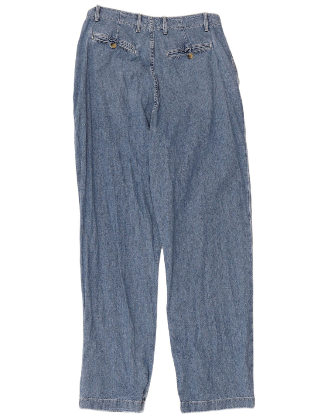 TOMMY HILFIGER Damen Straight Jeans EU 38 Medium W32 L31 Blaue Baumwolle