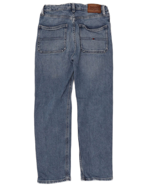 Tommy Hilfiger Straight Jeans für Jungen, 9–10 Jahre, W25, L22, blaue Baumwolle
