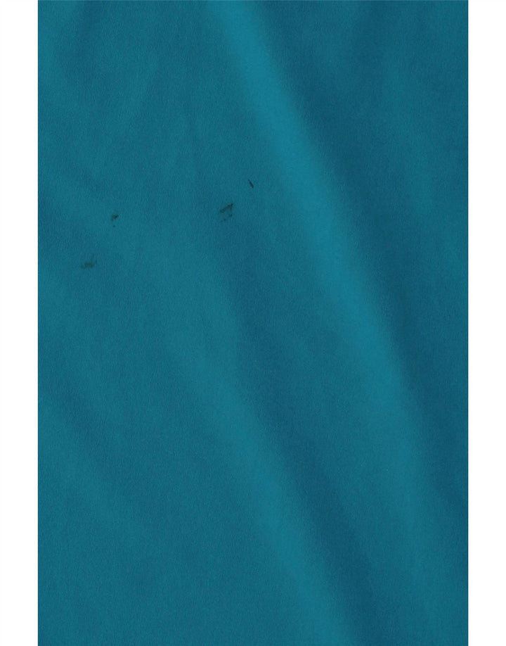 ADIDAS Herren Climalite Zip Neck Sweatshirt Pullover XL Blau Polyester