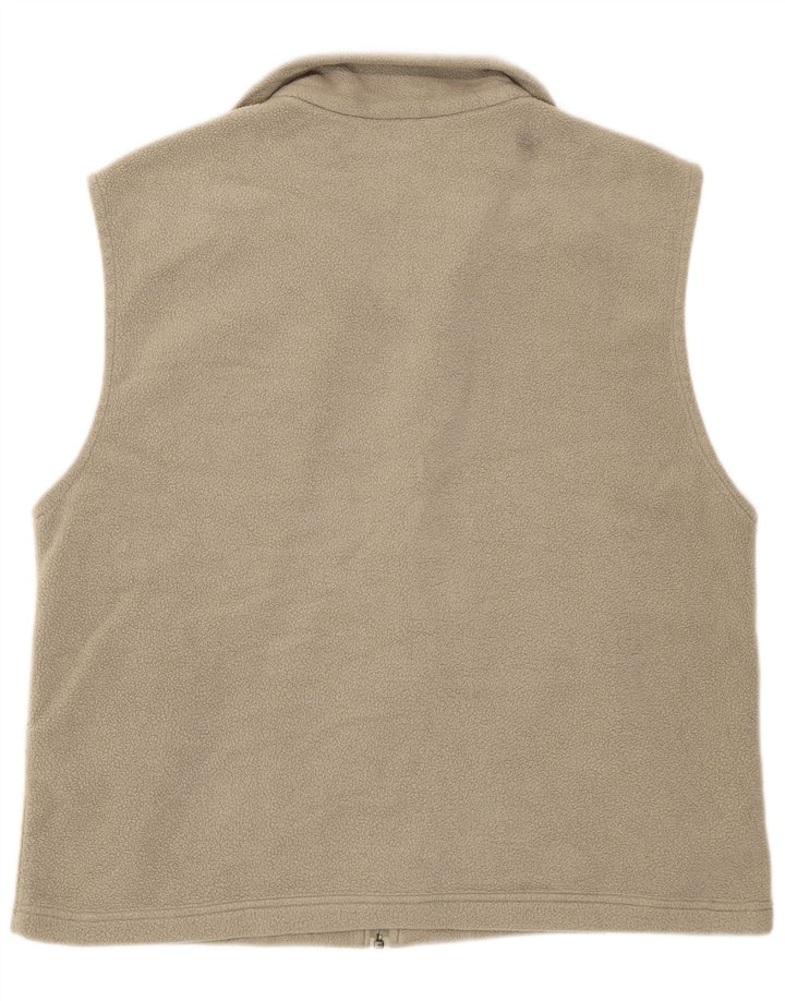 Columbia Herren Fleeceweste UK 40 Large Beige Polyester