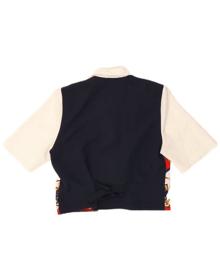 PARK LANE Damen Crop Shirt Bluse EU 38 Medium Mehrfarbig Paisley