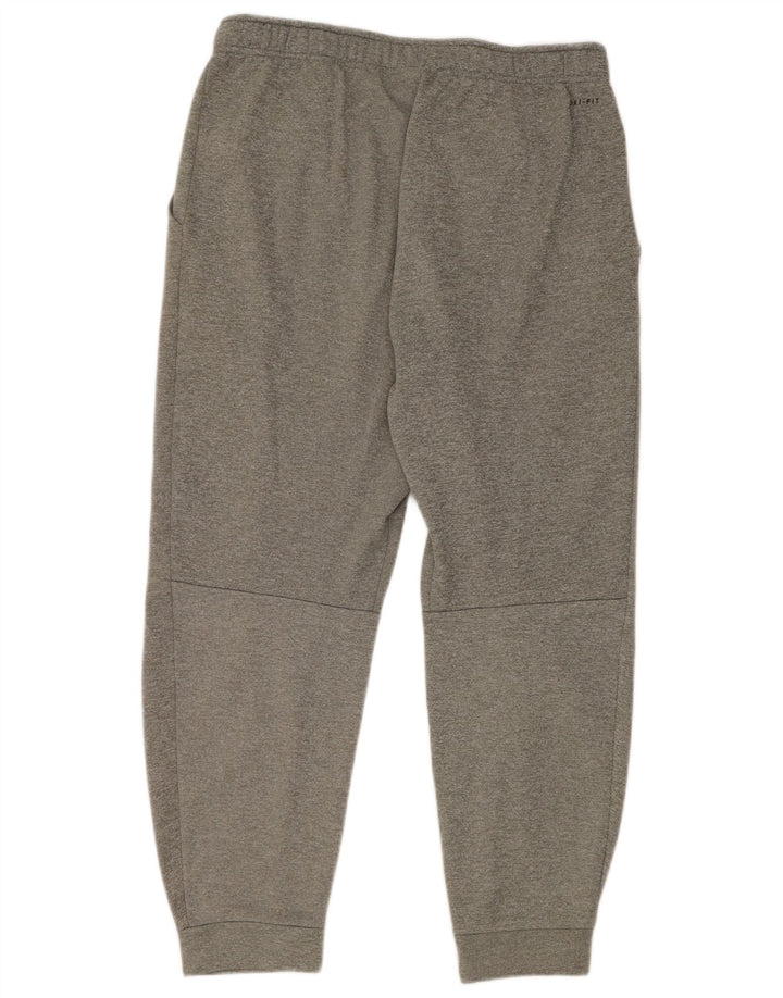 Nike Herren Dri Fit Trainingshose Joggers Large Grau Polyester