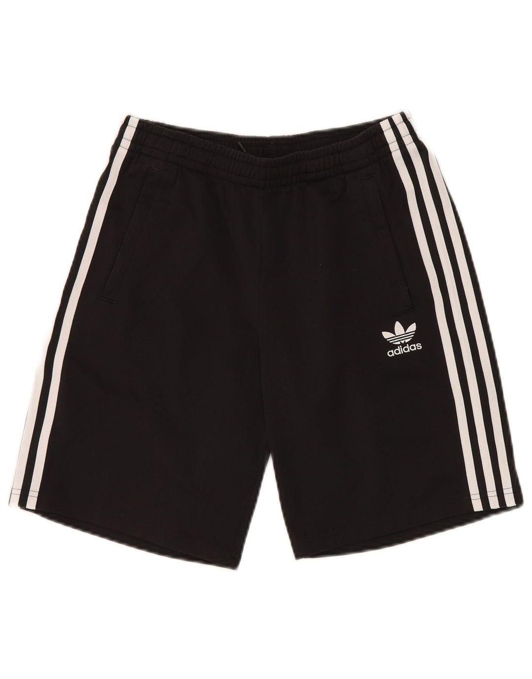 Adidas Sportshorts für Jungen, 13–14 Jahre, schwarzes Polyester