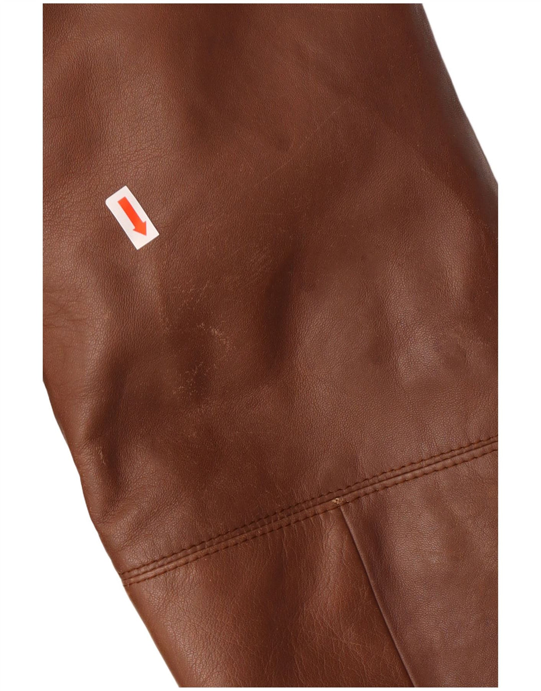 Vintage Damen Lederjacke IT 50 XL Braun