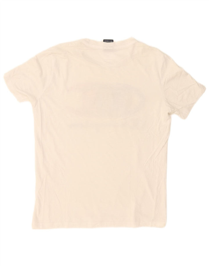 Champion Herren-T-Shirt mit Grafik, Größe S, Weiß