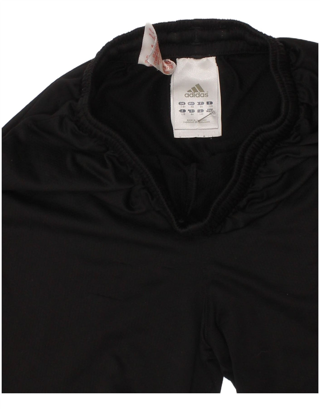 Adidas Sportshorts für Jungen, 7–8 Jahre, schwarzes Polyester