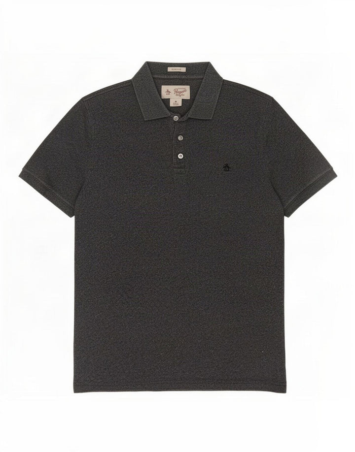 Penguin Herren-Poloshirt mit klassischer Passform, Mittelgrau