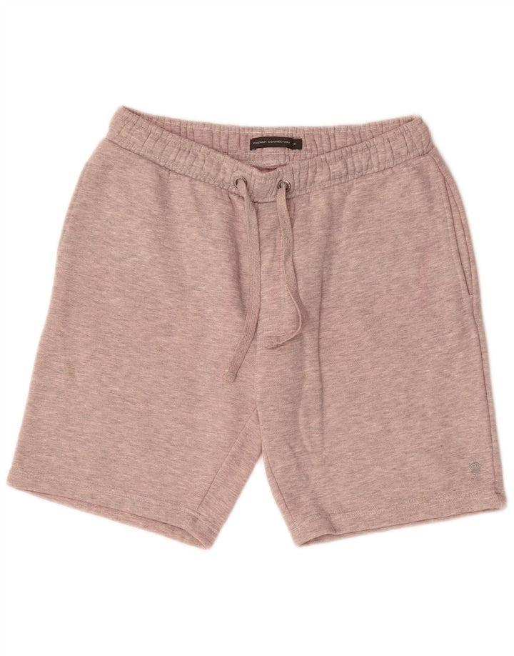French Connection Herren-Sportshorts aus mittelrosa Baumwolle