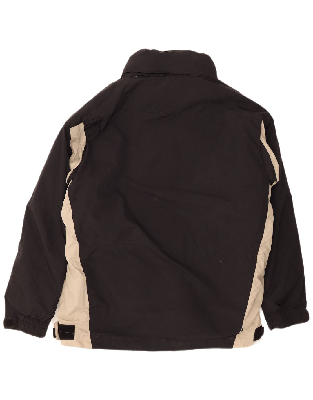 KAPPA Herren Loose Fit Windjacke UK 40 Large Schwarz Colourblock