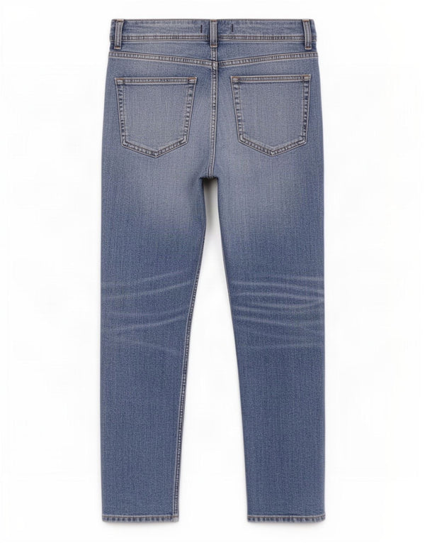 Zara Womens Cropped Jeans EU 40 Medium W30 L26 Blue