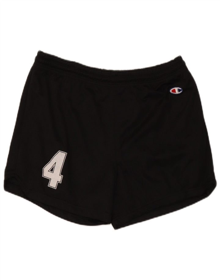 Champion Herren-Sportshorts, groß, schwarzes Polyamid