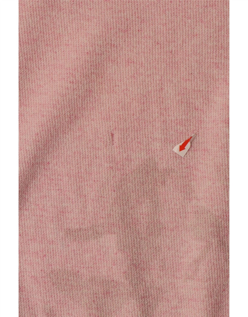 NIKE Womens Therma-Fit Crop Sweatshirt Jumper UK 10 Small Pink Flecked Vintage Nike and Second-Hand Nike from Messina Hembry 