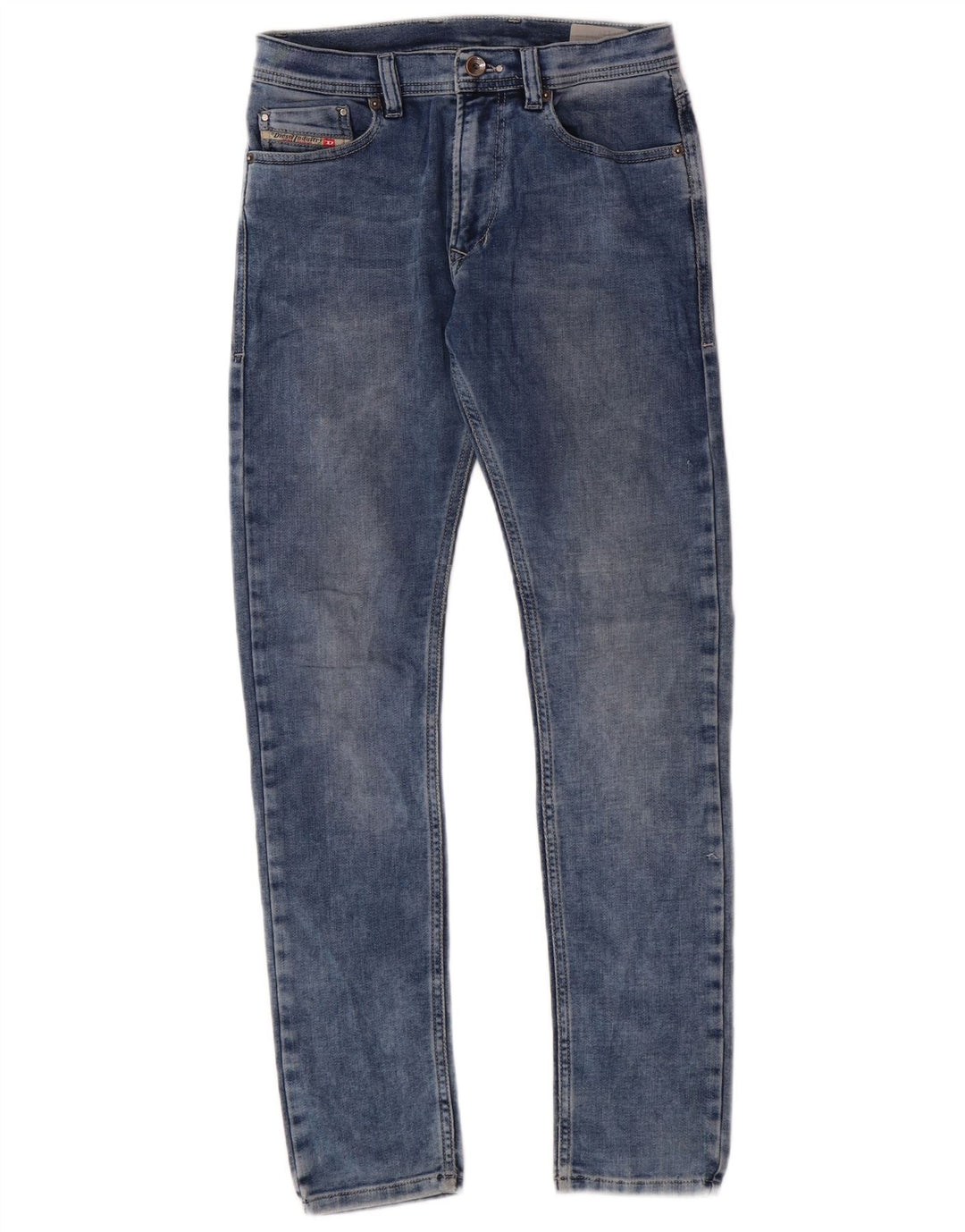 DIESEL Tepphar Slim Jeans für Jungen, 11–12 Jahre, W26 L30, blaue Baumwolle