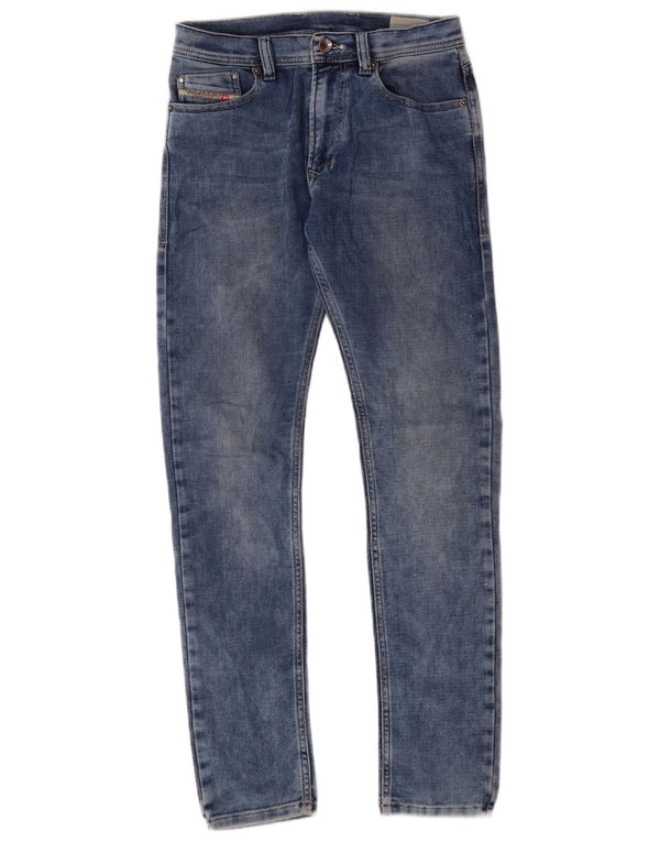 DIESEL Tepphar Slim Jeans für Jungen, 11–12 Jahre, W26 L30, blaue Baumwolle