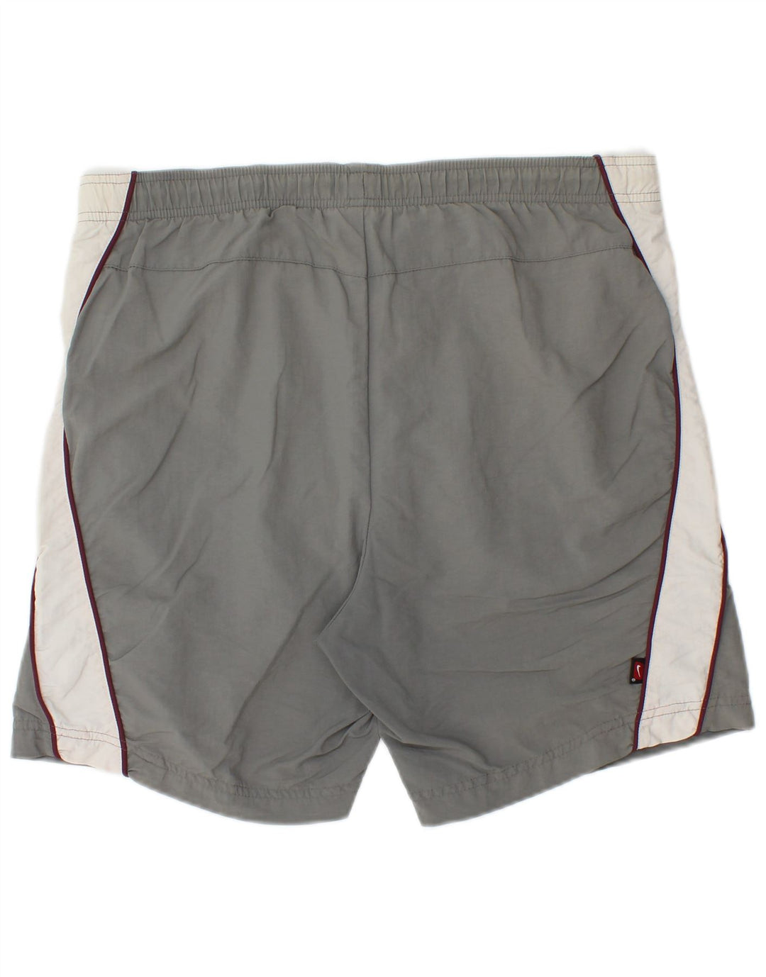 Nike Herren-Sportshorts UK 39/41 Mittelgraues Colourblock-Nylon