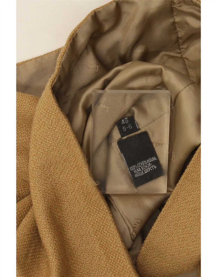 Pierre Cardin Herrenweste IT 48 Mittelbraune Wolle
