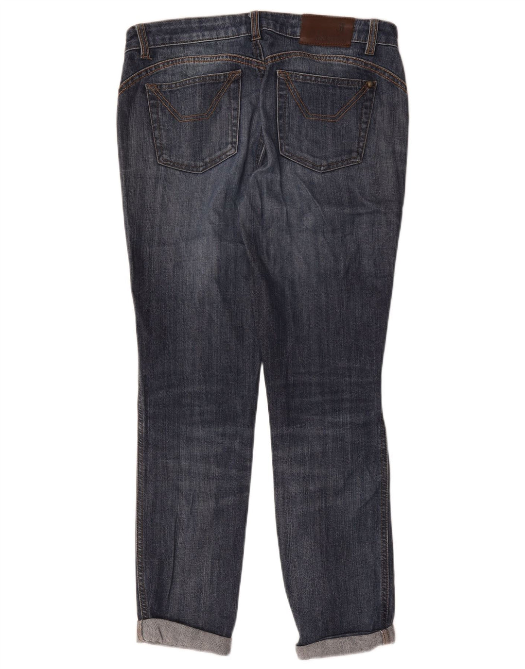 Jeckerson Damen Slim Jeans W28 L27 Blaue Baumwolle