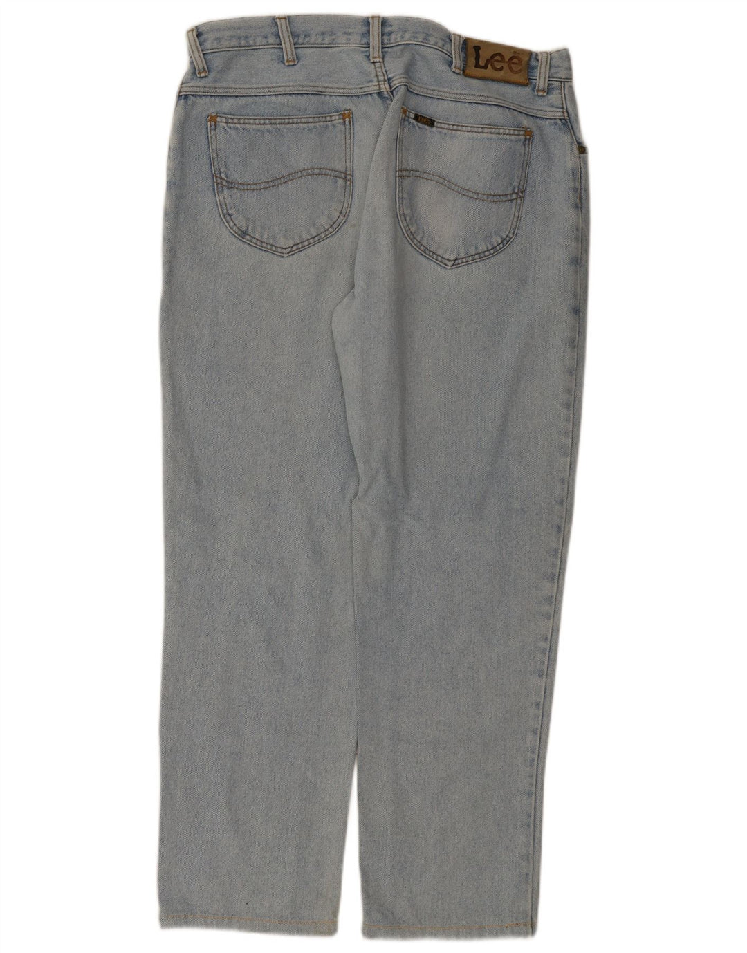 Lee Herren Phoenix Straight Jeans W38 L29 Blaue Baumwolle