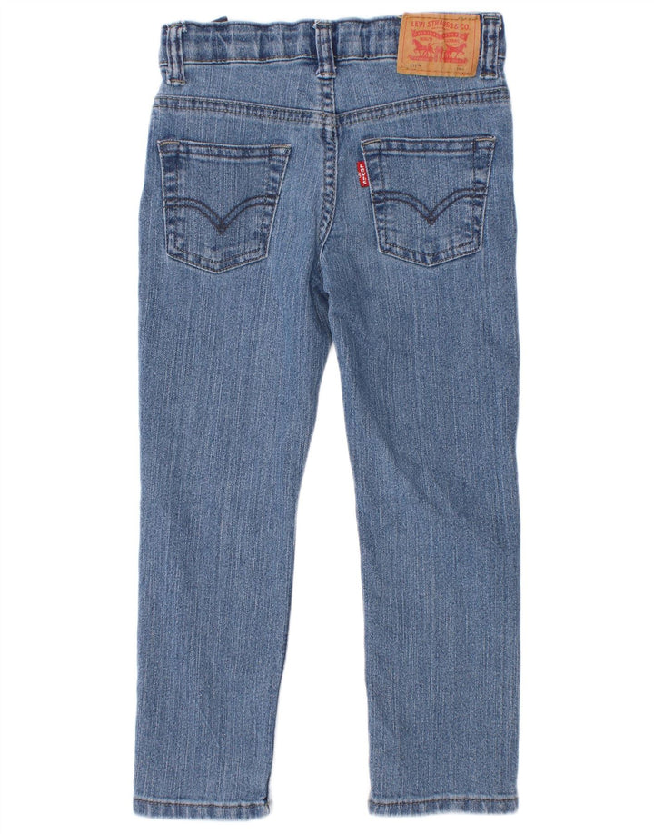 Levi's Jungen 511 Slim Jeans 4–5 Jahre W22 L18 Blaue Baumwolle
