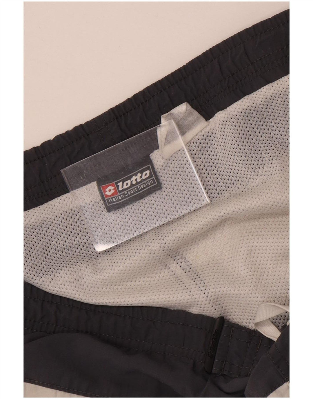 Lotto Herren-Badeshorts, groß, Grau, Farbblock