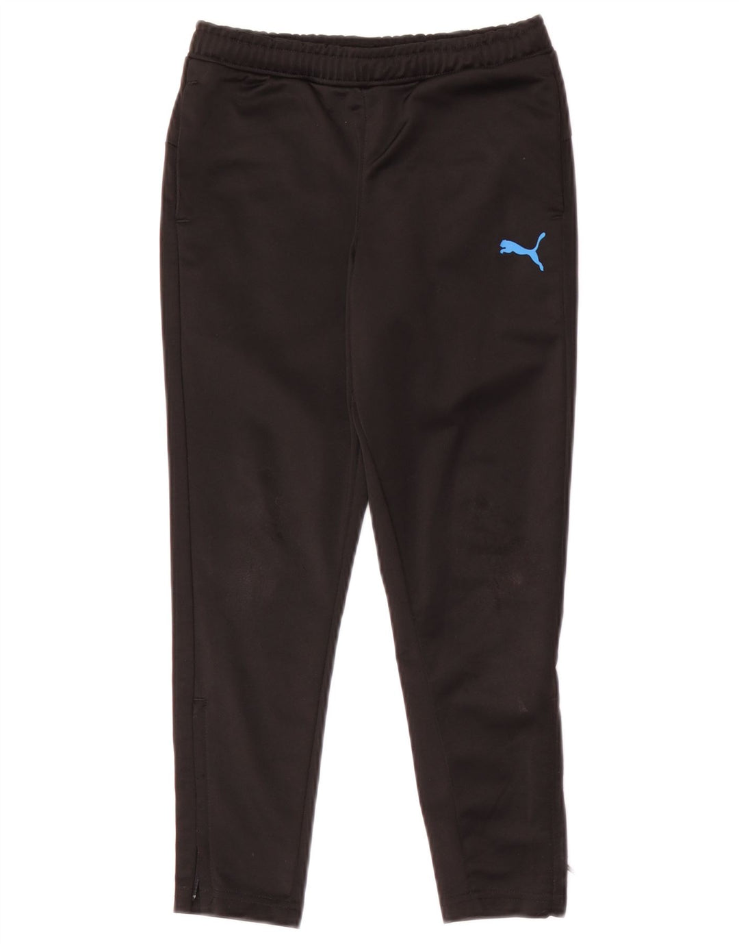 Puma Trainingshose für Jungen, 7–8 Jahre, schwarzes Polyester