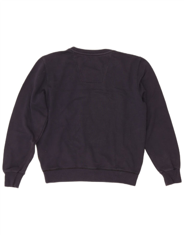 G-STAR Mens Graphic Sweatshirt Jumper Medium Navy Blue Cotton