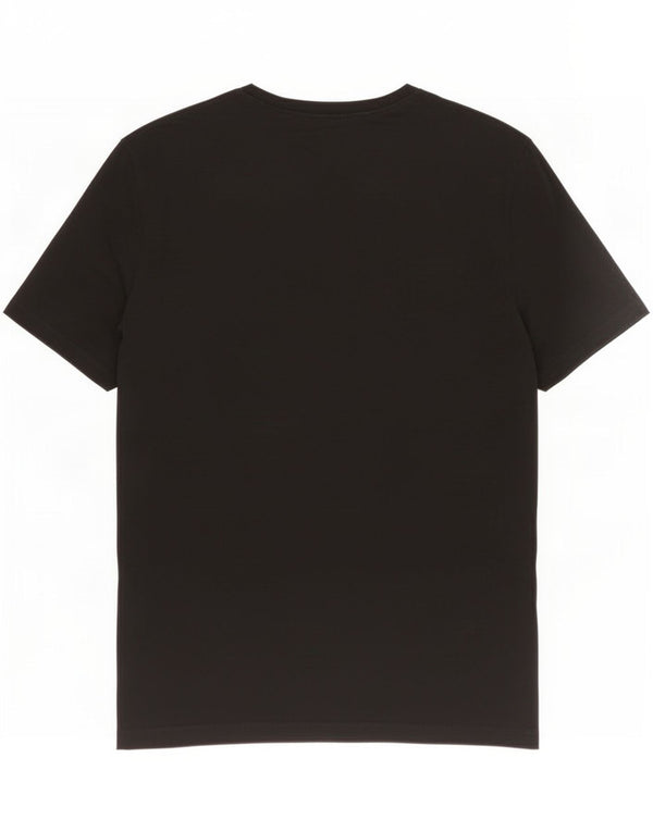 Cos Mens Regular T-Shirt Top Small Black Cotton