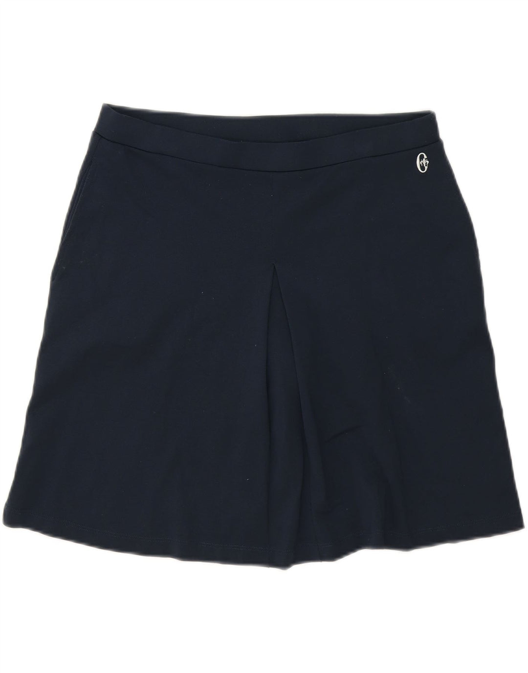 CONTE OF FLORENCE Womens Tennis Skirt Medium Navy Blue Polyamide Vintage Conte of Florence and Second-Hand Conte of Florence from Messina Hembry 