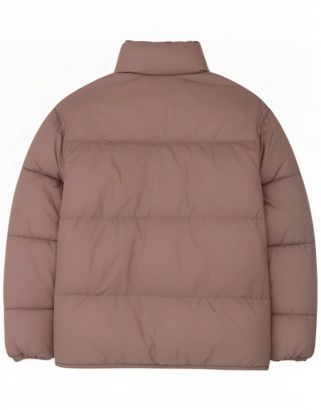 Zara Damen Übergroße wattierte Jacke UK 6 XS Rosa Polyester
