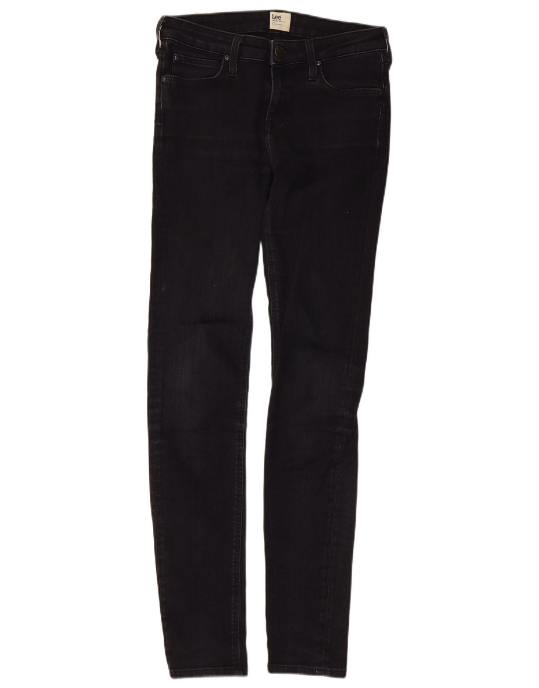 Lee Damen Skinny Jeans W28 L30 Schwarz