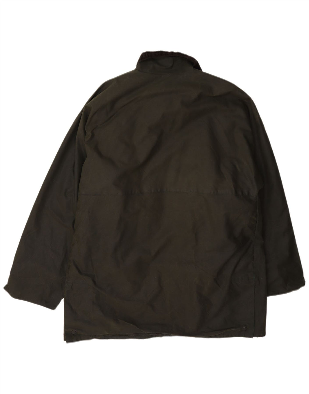 Vintage Herrenjacke aus gewachster Baumwolle UK 40 Large Grün