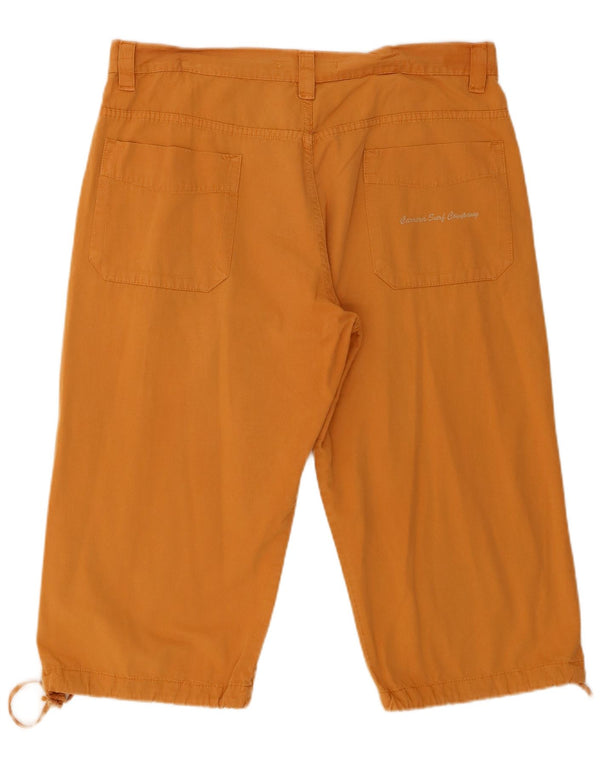 Carrera Mens Bermuda Shorts W38 XL Yellow Cotton
