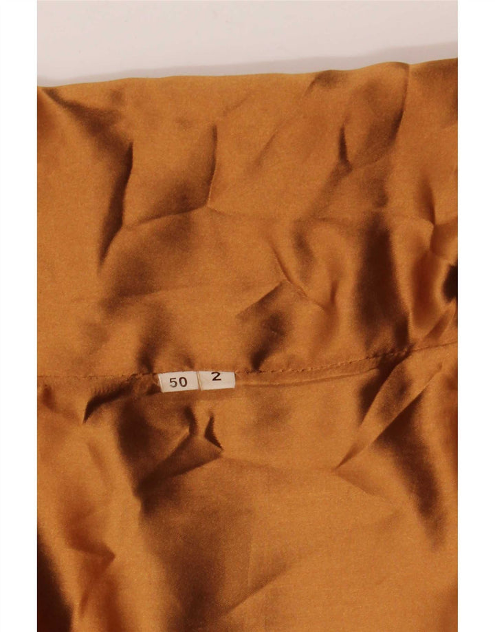 Vintage Damen Wildledermantel IT 50 XL Beige