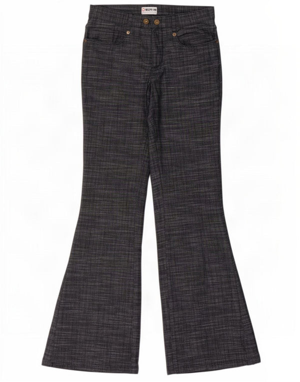 Morgan Womens Flare Freizeithose EU 38 Medium W28 L32 Marineblau meliert