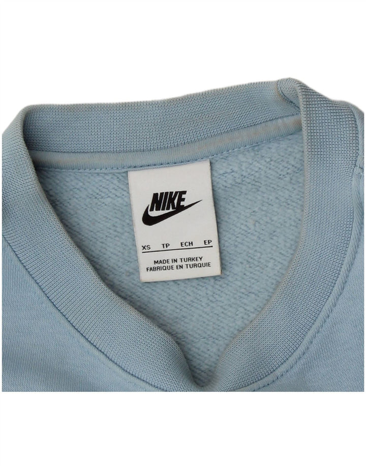 Nike Herren Sweatshirt Pullover XS Blaue Baumwolle