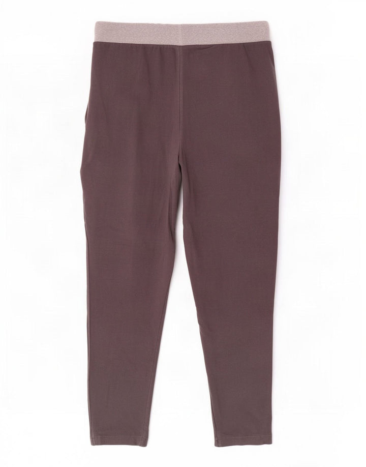 Ellesse Damen-Trainingshose, Jogginghose, klein, graue Colourblock-Baumwolle