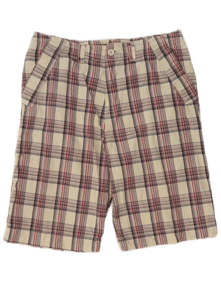 Ted Baker Herren-Chino-Shorts, W32, mittelgroß, mehrfarbig, kariert, Baumwolle