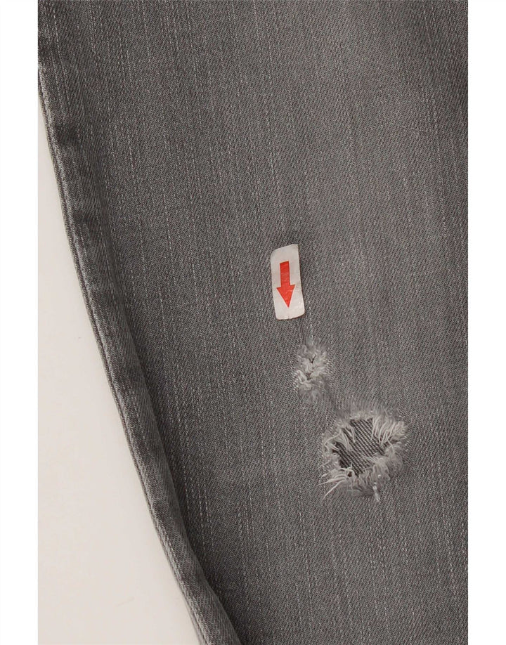 Carhartt Herren Slim Jeans Größe 30 W30 L32 Graue Baumwolle