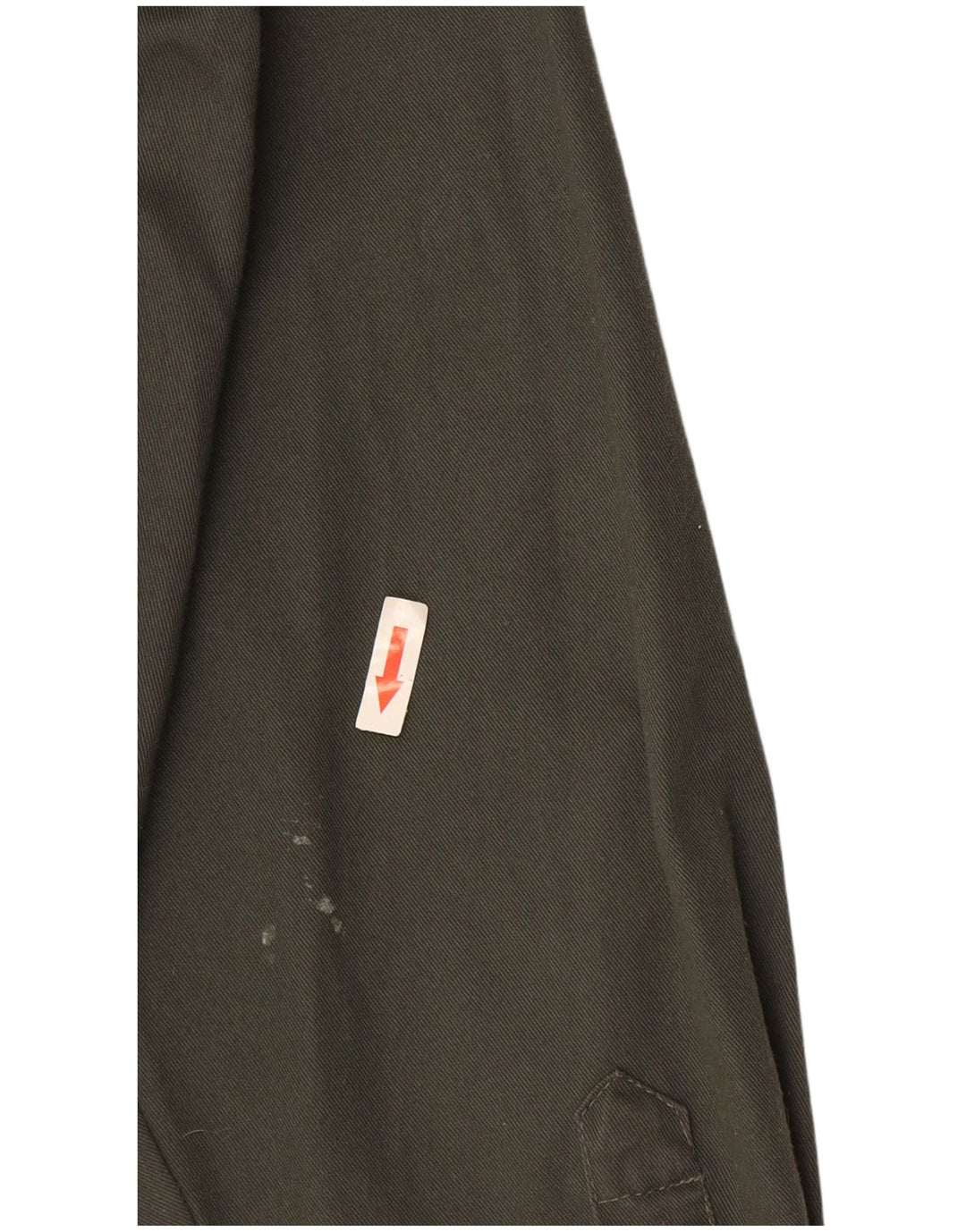ESSE EMME Herren-Militärhemd, mittleres Khaki, Polyester