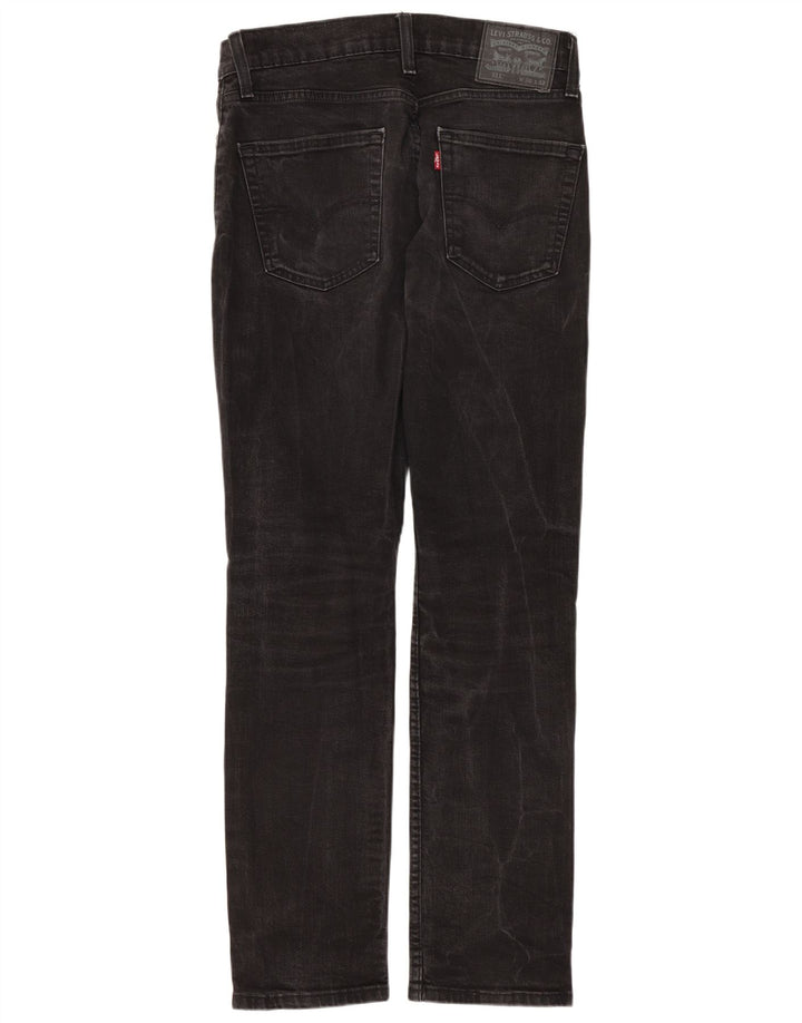 Levi's Herren 511 Slim Jeans W30 L32 schwarze Baumwolle