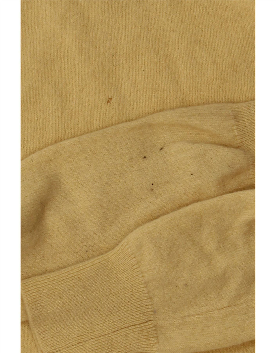 Massimo Dutti Damen-Pullover mit Rollkragen, UK 6, XS, gelbe Wolle
