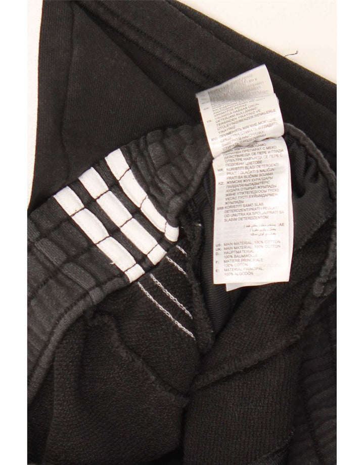 Adidas Sportshorts für Jungen, 13–14 Jahre, mittelgroß, schwarze Baumwolle