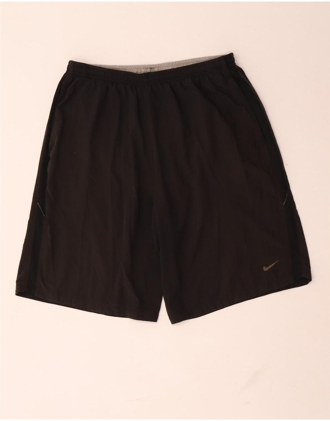 Nike Herren Dri Fit Sportshorts, groß, aus schwarzem Polyester