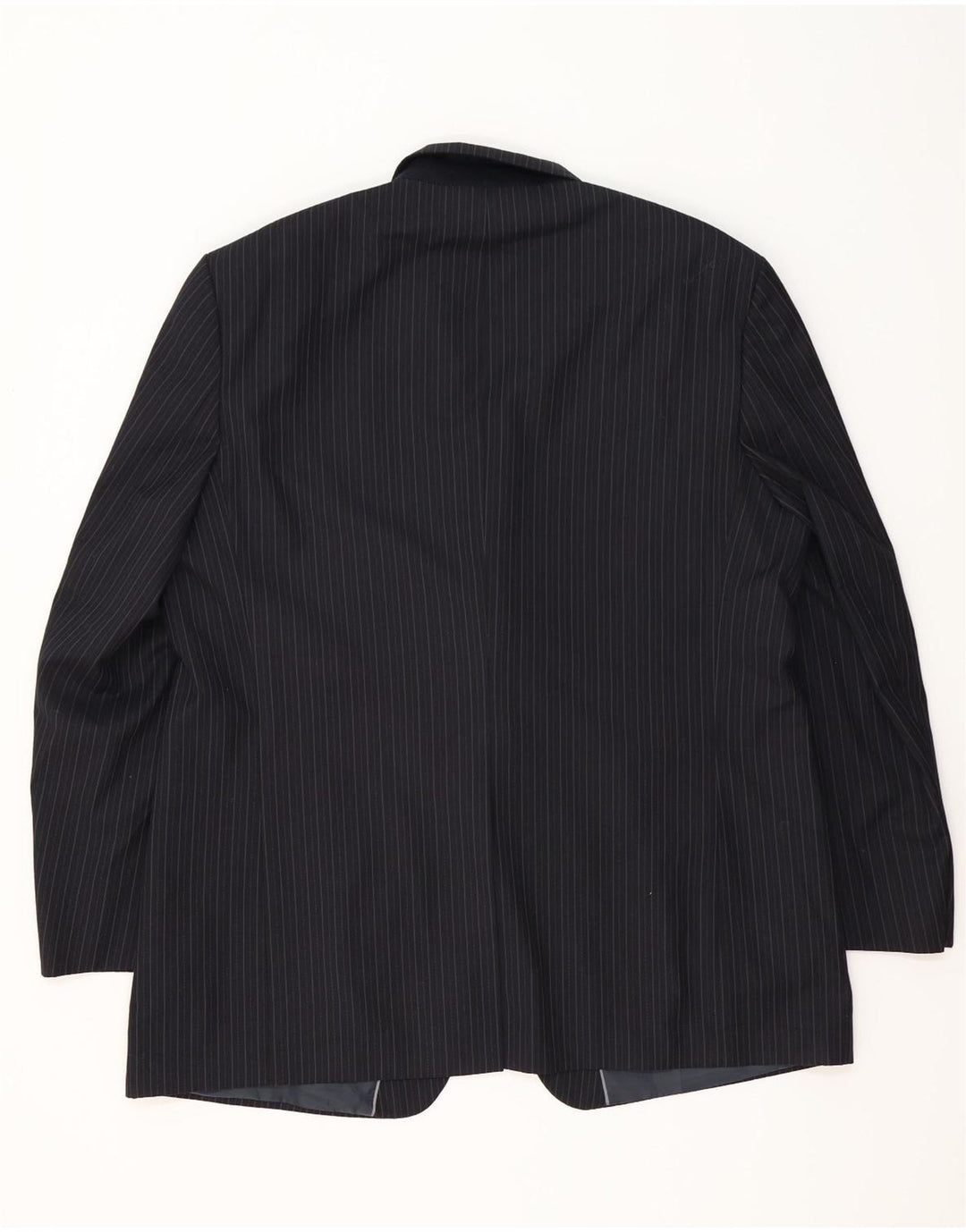 Marks & Spencer Herren-Blazer mit 3 Knöpfen, UK 48, 2XL, Marineblau, Nadelstreifen