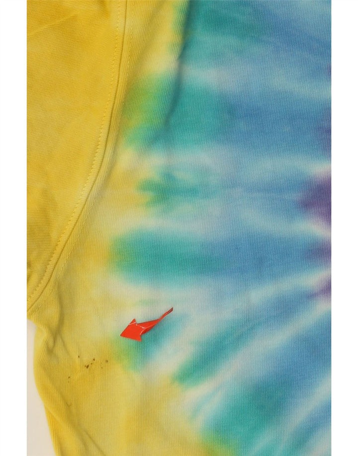 Nike Herren-T-Shirt mit Grafik, mittelgroß, mehrfarbig, Batik-Baumwolle