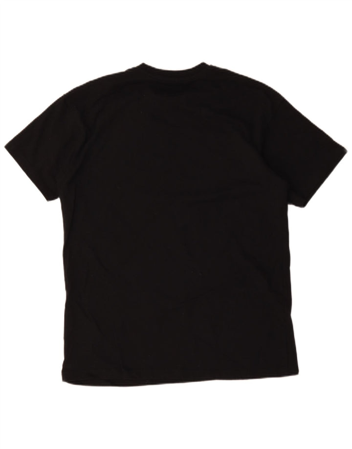 Pull & Bear Herren 2 Pac Graphic T-Shirt Top Small Schwarz